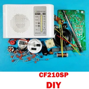 Kit de piezas de radio AM FM CF210SP Suite para amante electrónico Ham ensamblar hágalo usted mismo NUEVO - Imagen 1 de 20