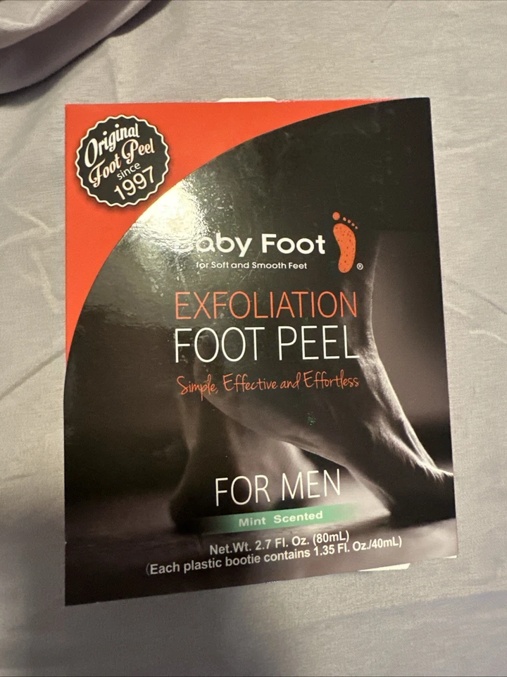 BABY FOOT Original Exfoliation Peel FOR MEN, Mint Scented 2.7 fl oz - Image 1 of 1
