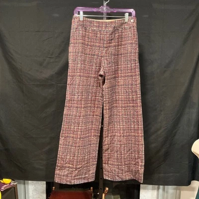 Pantalones CHANEL Tweed Pierna Ancha Mujer Francesa Talla 40 Lana Angora Cachemira Seda Foto 1 de 4
