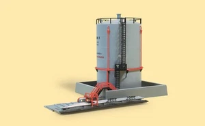 Auhagen 12216 Erweiterung Tanklager - Bausatz - Spur H0 & TT - Neu in OVP - Picture 1 of 1