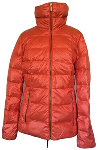 Lands' End Damen orange Puffer 700 Füllung Daunen Winter Mantel Jacke Größe 8 NEU - Bild 1 von 12