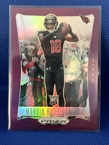 2024 Panini Prizm Deca MARVIN HARRISON Jr. Purple Prizm RC /99 CARDINALS - Picture 1 of 2