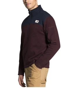 The North Face Herren Jacke XXL Gordon Lyons Half Zip Fleecepullover MAROON - Bild 1 von 7