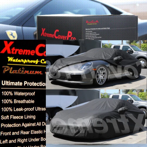 Porsche Boxster 2005 2006 2007 2008 2009 2010 2011 2012 ajuste personalizado cubierta de coche negro Foto 1 de 4