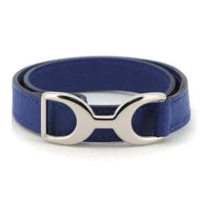hermes leather bracelet pavene ladies purple - Picture 1 of 5