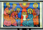 Rollkarte Wandbild Religion die Heiligen Drei Könige besuchen das Christuskind