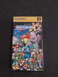 ROCKMAN X2 SUPER FAMICOM SFC JAPAN GIAPPONESE USATO COMPLETO - Imagen 1 de 14