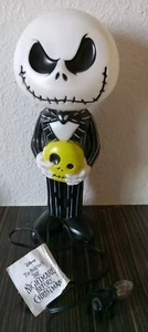 NIGHTMARE BEFORE CHRISTMAS Jack Skellington Plastic Light Lamp 18" Blow Molded - Picture 1 of 10