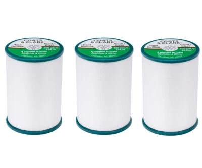 Coats & Clark Dual Duty Polyester & Cotton Thread White-A260-250 yds - Pack of 3 - Image 1 of 3