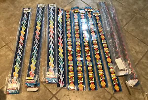 HUGE Lot Bulletin Board Borders Variety Teacher Etc Classroom Decor 32 Packs - Picture 1 of 3