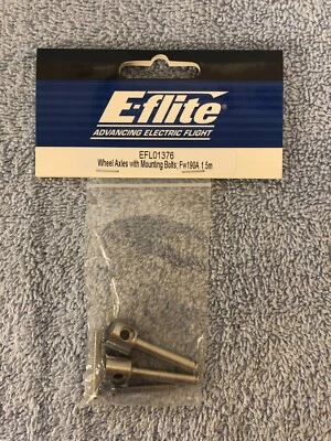 E-flite Focke-Wulf Fw 190A 1.5m Wheel Axles w/Mounting Bolts EFL01376 - Image 1 of 2