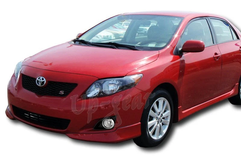 Kit de luces de conducción para parachoques antiniebla de vidrio con anillo cromado para Toyota Corolla Foto 1 de 4