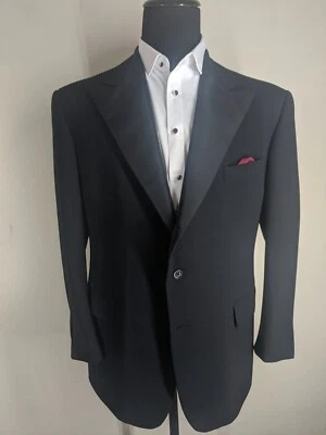 Chaqueta Formal Polo Ralph Lauren Vintage EE. UU. (1990) -Sin Pantalones-3 Btn 44 Reg Foto 1 de 4