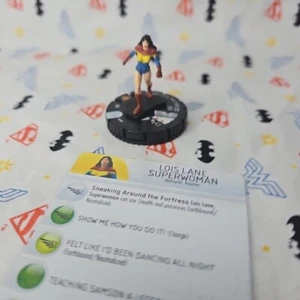 DC Heroclix LOIS LANE SUPERWOMAN 009 - Superman w/ card - Picture 1 of 3