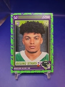 2024 Braelon Allen Rookie RC Green Bat Halloween Score A Treat NEW #5 - Picture 1 of 2