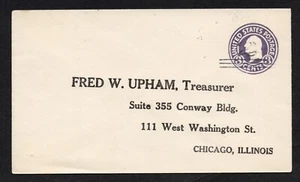 1913 3¢ Revalued U.S. Envelope – Scott U448, Size 8, UPSS 2747-20 – Unused - Picture 1 of 2