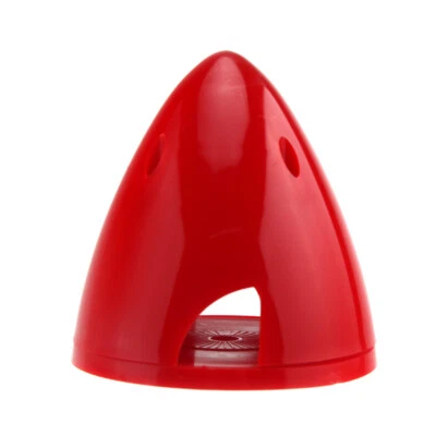 RC 1Pc Plastic Spinner 3.75inch/95mm Prop For Gas Airplane 2 Blades Red/White - Image 1 of 4