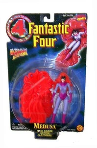 MARVEL FANTASTIC FOUR MEDUSA ACTIONFIGUR MIT HAAREN SNARE ACTION BASE TOYBIZ - Bild 1 von 2