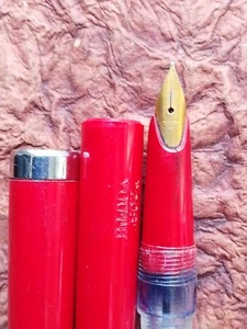 VTG CHINA Fountain pen Red HERO 208 Chinese Chine Vintage Highly Collectible  - Picture 1 of 10