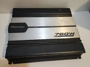 VTG Old School Pioneer GM-510T 760W Maximum Power Car Stereo Amp Amplifier  - Picture 1 of 4