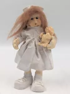 1993 Handcrafted Cast Art Figurine Nurse with Baby - Picture 1 of 7