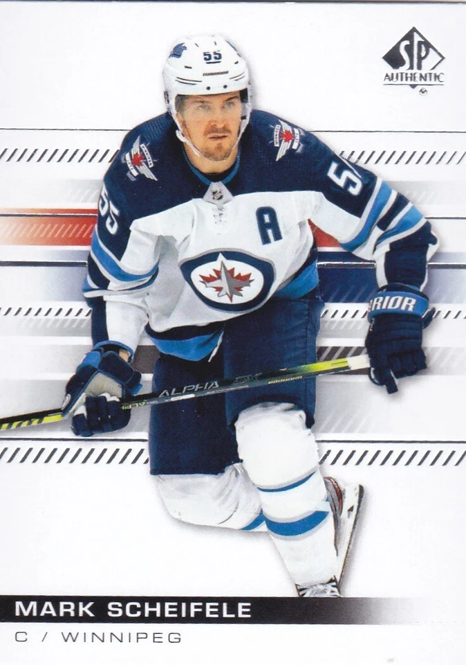 2019/20 SP AUTHENTIC..MARK SCHEIFELE..CARD # 66..JETS..FREE COMBINED SHIP - Image 1 of 1