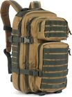 Red Rock Outdoor Gear 80136CO Coyote/OD Green Rebel Assault Backpack Pack Bag