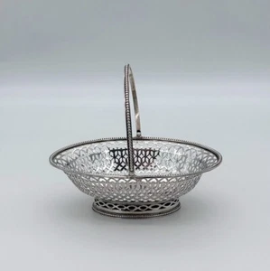 18th Century Antique George III Silver Sweet Meat Basket Lon 1776 Hester Bateman - Picture 1 of 6