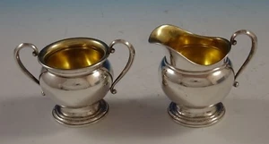 Courtship by International Sterling Silver Sugar and Creamer Set 2pc (#2466) - Picture 1 of 5