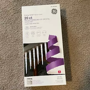 GE 20 ct. Ice Crystal Icicle Set - Picture 1 of 6