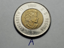 2006 CANADA  2 Dollar Toonie Coin 2006 on Top a