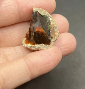 ¡Ópalo Shewa genuino de África! HERMOSO de aproximadamente 1 pulgada de largo de 6,1 g - Imagen 1 de 11