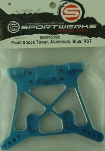 Sportwerks 1/10th Scale Blue Aluminum Front Shock Tower/Raven ST  SWK5160
