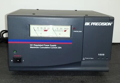 FUENTE DE ALIMENTACIÓN REGULADA BK PRECISION 1689 USADA 1-15 VDC 28 Amp Foto 1 de 4