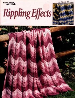 LEISURE ARTS RIPPLING EFFECTS 16 BEAUTIFUL DESIGNS BY CAROLE PRIOR - Image 1 of 4