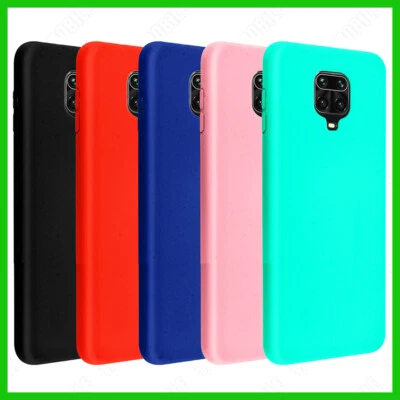 Cover per Xiaomi Redmi Note 9 Pro / Note 9S Custodia Silicone + Pellicola Vetro - Immagine 1 di 4