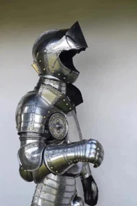 Medieval European Full Battle Armor Suit Knight Steel Armor Full Body Armor - Picture 1 of 7
