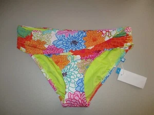 Costume da bagno Bleu Rod Beattie taglia 8 Fresh Picks Sarong Hipster floreale bikini fondo - Foto 1 di 10