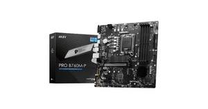 MSI PRO B760M-P Mainboard Intel Sockel 1700 Intel B760 USB 3.2 DDR5 PCIe 4.0 M.2 - Bild 1 von 6