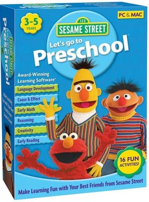 Sesame Street Let's Go To Preschool (Mac/PC CD) (PC Mac OS X) - Image 1 of 4