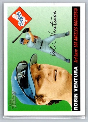Robin Ventura 2004 Topps Heritage Los Angeles Dodgers #380 - Image 1 of 2