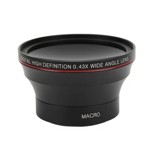 52mm 0,43X Obiektyw szerokokątny Szkło optyczne Obiektyw aparatu z obiektywem makro do Land FY - Zdjęcie 1 z 24