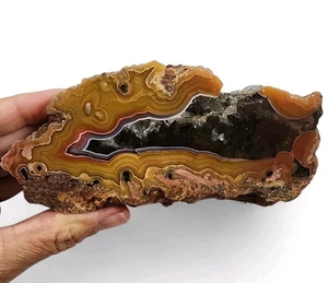 Agate Faced Nodule 1lb 5oz. - Foto 1 di 3