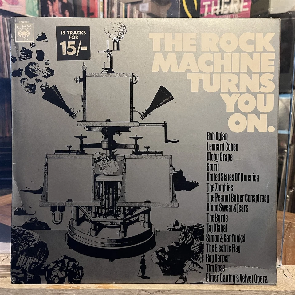 [ROCK/POP]~EXC LP~VARIOUS ARTISTS~The ROCK MACHINE TURNS YOU ON~{1968~CBS}~UK Im - Image 1 of 4