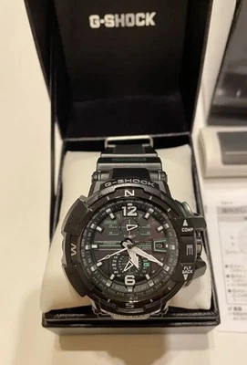 Casio G-Shock GW-A1100-1A3JF 54mm caja de resina negra de Japón - Imagen 1 de 4