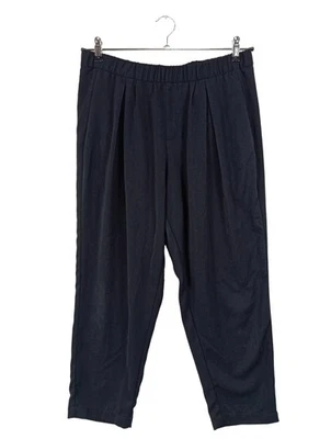HELMUT LANG Pantalón abombado Mujeres Pantalón Talla EU 40 negro look casual - Imagen 1 de 4