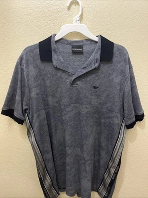 EMPORIO ARMANI Polo Logo Cinta Laterales Talla XL Foto 1 de 4