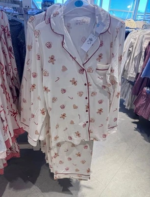 Pijama Primark pan de jengibre nuevo con etiquetas mujer novio otoño/invierno Foto 1 de 2