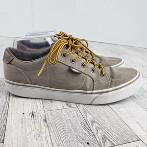 Scarpe da skateboard Vans Bishop in tela marrone marrone chiaro basse stringate da uomo taglia 8 - Foto 1 di 18