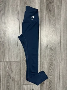 Leggings cortos para mujer Gymshark azul marino talla XS - Imagen 1 de 9